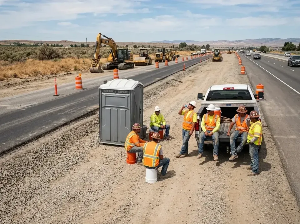 highway-road-construction-crew-007 — frequently asked questions, Porta Potty and Restroom Rentals in Tracy, CA
